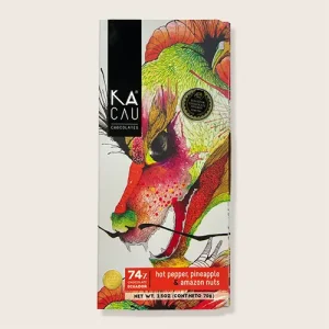 Verpakking van Kacau | Pure chocolade met ananas
